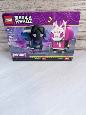 LEGO BrickHeadz Fortnite Raven & Drift - Pink, Black, Purple